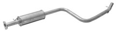 HELLA 8LC 366 023-551 — Tobă de eșapament intermediară