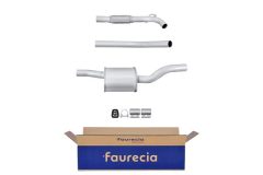 HELLA 8LC 366 023-671 — Tobă de eșapament intermediară