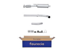 HELLA 8LC 366 023-881 — Tobă de eșapament intermediară
