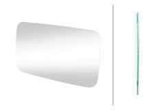 HELLA 9EY 561 042-002 — Sticlă oglindă exterioară