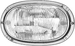 HELLA 9ES 082 415-001 — Sticlă far