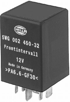HELLA 5WG 002 450-321 — Releu interval ștergătoare