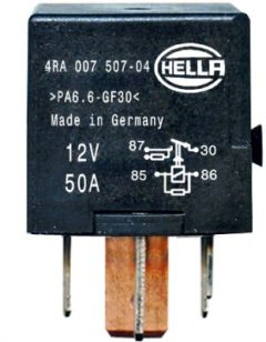 HELLA 4RA 007 507-041 — Releu curent de lucru