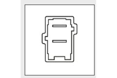 KAVO PARTS EBL-6507 — Contact stop