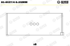 GLYCO 01-4127/4 0.25mm — Cuzinet bielă