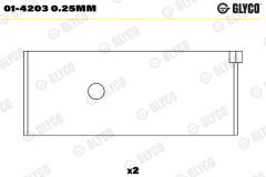 GLYCO 01-4203 0.25mm — Cuzinet bielă