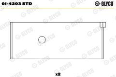 GLYCO 01-4203 STD — Cuzinet bielă