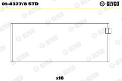 GLYCO 01-4377/8 STD — Cuzinet bielă