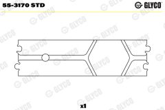 GLYCO 55-3170 STD — Bucșă bielă