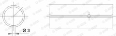 GLYCO 55-3698 SEMI — Втулка верхней головки шатуна