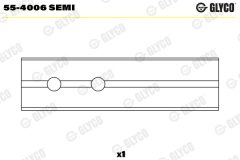 GLYCO 55-4006 SEMI — Втулка верхней головки шатуна
