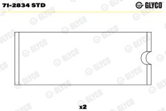 GLYCO 71-2834 STD — Cuzinet bielă