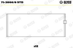 GLYCO 71-3866/6 STD — Cuzinet bielă