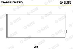 GLYCO 71-4091/6 STD — Cuzinet bielă
