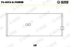 GLYCO 71-4113 0.75mm — Cuzinet bielă