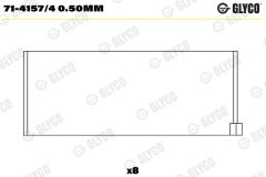 GLYCO 71-4157/4 0.50mm — Cuzinet bielă
