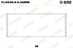 GLYCO 71-4246/4 0.30mm — Cuzinet bielă