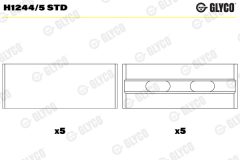 GLYCO H1244/5 STD — Коренной вкладыш