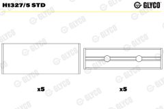 GLYCO H1327/5 STD — Коренной вкладыш
