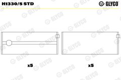 GLYCO H1330/5 STD — Коренной вкладыш