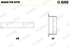 GLYCO N109/7N STD — Cuzinet ax cu came