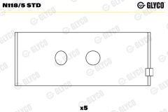 GLYCO N118/5 STD — Вкладыш распредвала