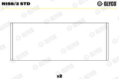 GLYCO N156/2 STD — Вкладыш распредвала