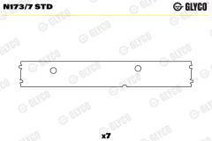GLYCO N173/7 STD — Cuzinet ax cu came