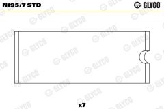 GLYCO N195/7 STD — Cuzinet ax cu came