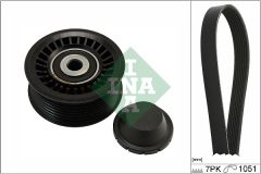 INA 529 0486 10 — Set curea transmisie cu role