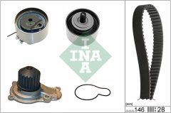 INA 530 0641 30 — Kit distribuție cu pompă de apă