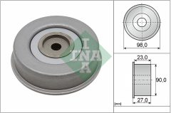 INA 532 0381 20 — Rolă ghidaj curea transmisie