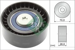 INA 532 0595 10 — Обводной ролик поликлинового ремня
