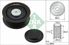 INA 532 0642 10 — Rolă ghidaj curea transmisie