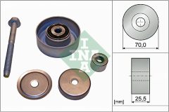 INA 532 0665 10 — Rolă ghidaj curea transmisie