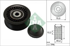 INA 532 0668 10 — Rolă ghidaj curea transmisie
