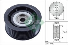 INA 532 0840 10 — Rolă ghidaj curea transmisie