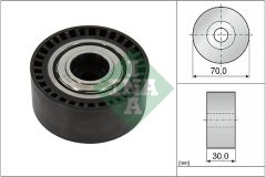 INA 532 0923 10 — Rolă ghidaj curea transmisie