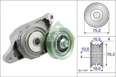 INA 534 0489 10 — Întinzător curea trapezoidală dințată