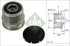 INA 535 0011 10 — Обгонная муфта шкива генератора