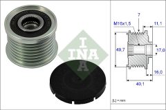INA 535 0021 10 — Fulie cu roată liberă alternator