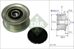 INA 535 0055 10 — Обгонная муфта шкива генератора