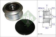 INA 535 0090 10 — Обгонная муфта шкива генератора