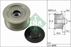 INA 535 0115 10 — Обгонная муфта шкива генератора