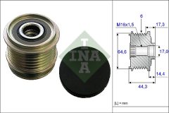 INA 535 0130 10 — Обгонная муфта шкива генератора