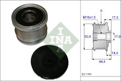 INA 535 0148 10 — Fulie cu roată liberă alternator
