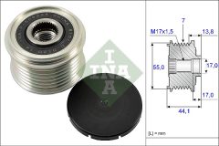 INA 535 0167 10 — Fulie cu roată liberă alternator