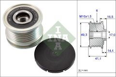 INA 535 0178 10 — Fulie cu roată liberă alternator