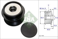 INA 535 0208 10 — Обгонная муфта шкива генератора