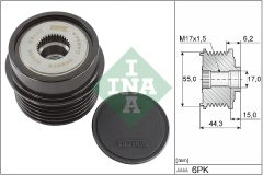 INA 535 0231 10 — Fulie cu roată liberă alternator